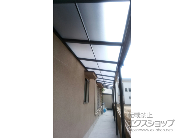 大阪府大阪市ののテラス屋根 スピーネ F型 テラスタイプ 単体 積雪〜20cm対応 施工例