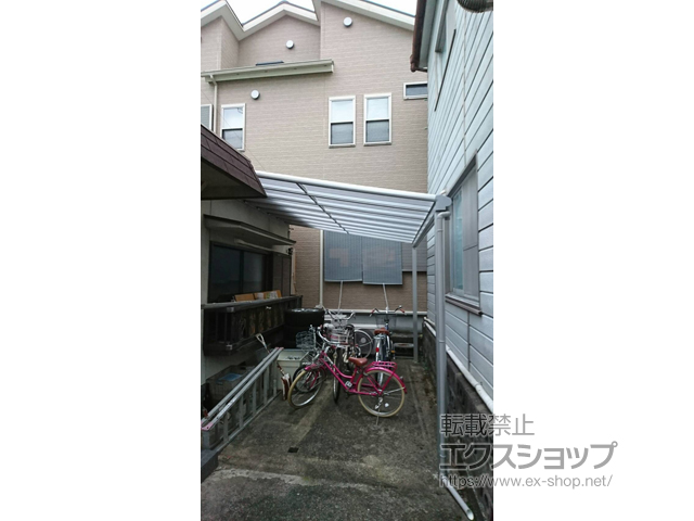 京都府京都市ののテラス屋根 ヴェクターテラス F型 テラスタイプ 単体 積雪〜20cm対応 施工例