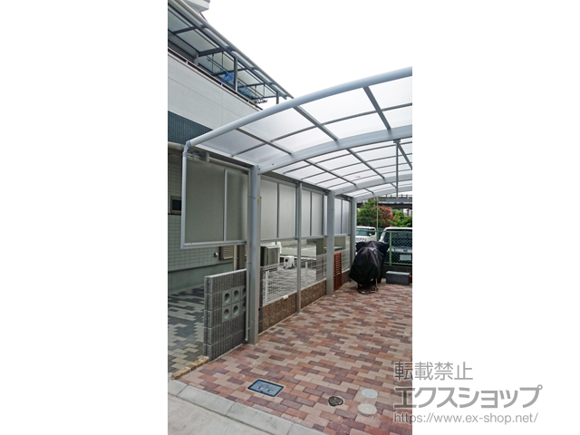 兵庫県尼崎市ののカーポート レイナポートグラン 延長　積雪〜20cm対応 施工例