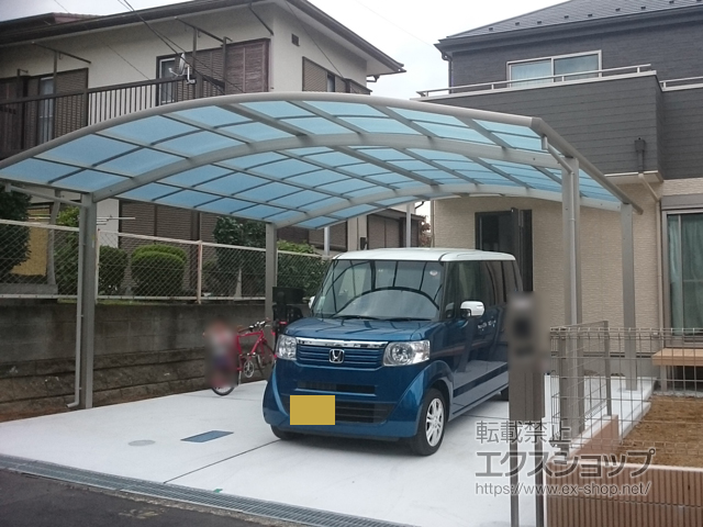 東京都日野市ののカーポート レイナツインポートグラン　積雪〜20cm対応 施工例