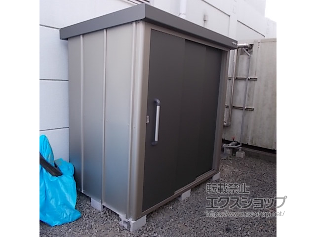 和歌山県和歌山市のの物置・屋外倉庫 エスケーエイト SK8-70 一般型 1800×1200×1940 SK8-70-GK 施工例