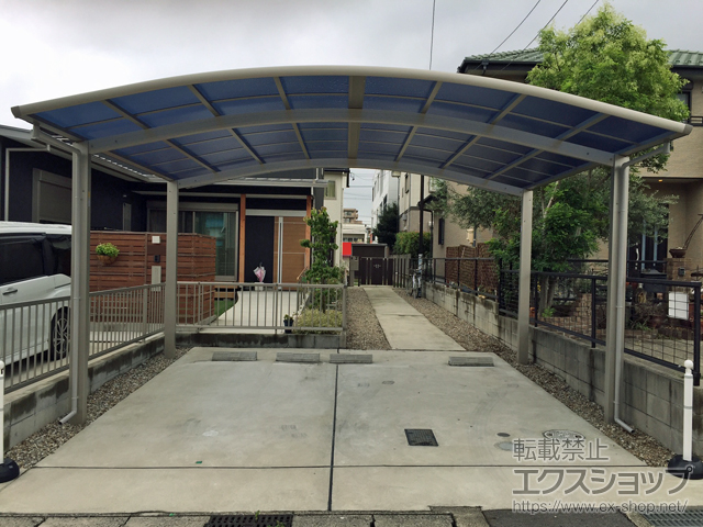 愛知県瀬戸市ののカーポート レイナツインポートグラン　積雪〜20cm対応 施工例