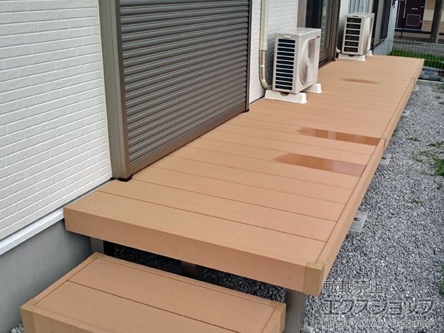 神奈川県綾瀬市ののウッドデッキ リウッドデッキ 200 施工例