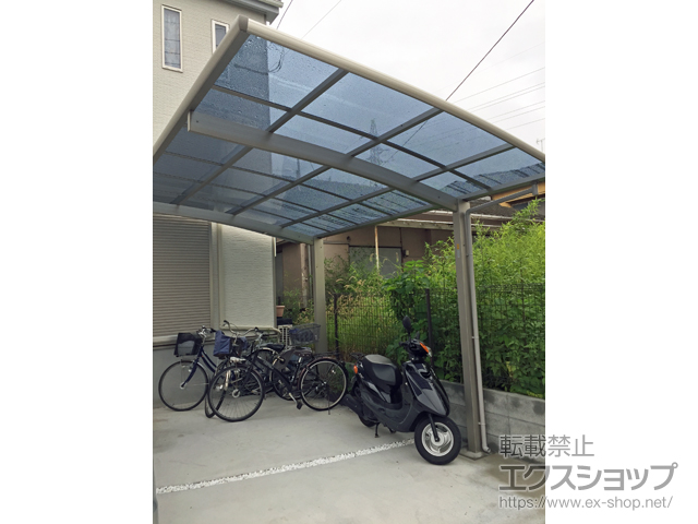 埼玉県八潮市ののカーポート プレシオスポート 積雪〜20cm対応 施工例