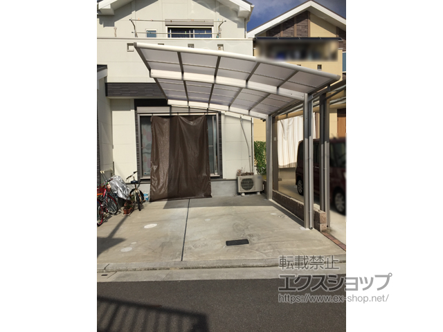 大阪府堺市ののカーポート レイナポートグラン　積雪〜20cm対応 施工例
