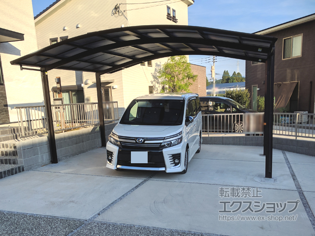 福岡県飯塚市ののカーポート レイナツインポートグラン　積雪〜20cm対応 施工例