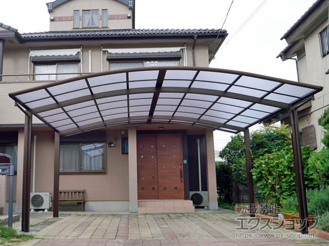 埼玉県三郷市ののカーポート レイナツインポートグラン　積雪〜20cm対応 施工例