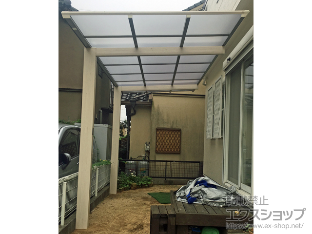 兵庫県加古川市ののサイクルポート・駐輪場 アートポート ミニ 積雪〜20cm対応 施工例