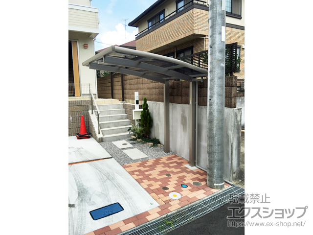 神奈川県川崎市ののサイクルポート・駐輪場 レイナポートグランミニ 積雪〜20cm対応 施工例