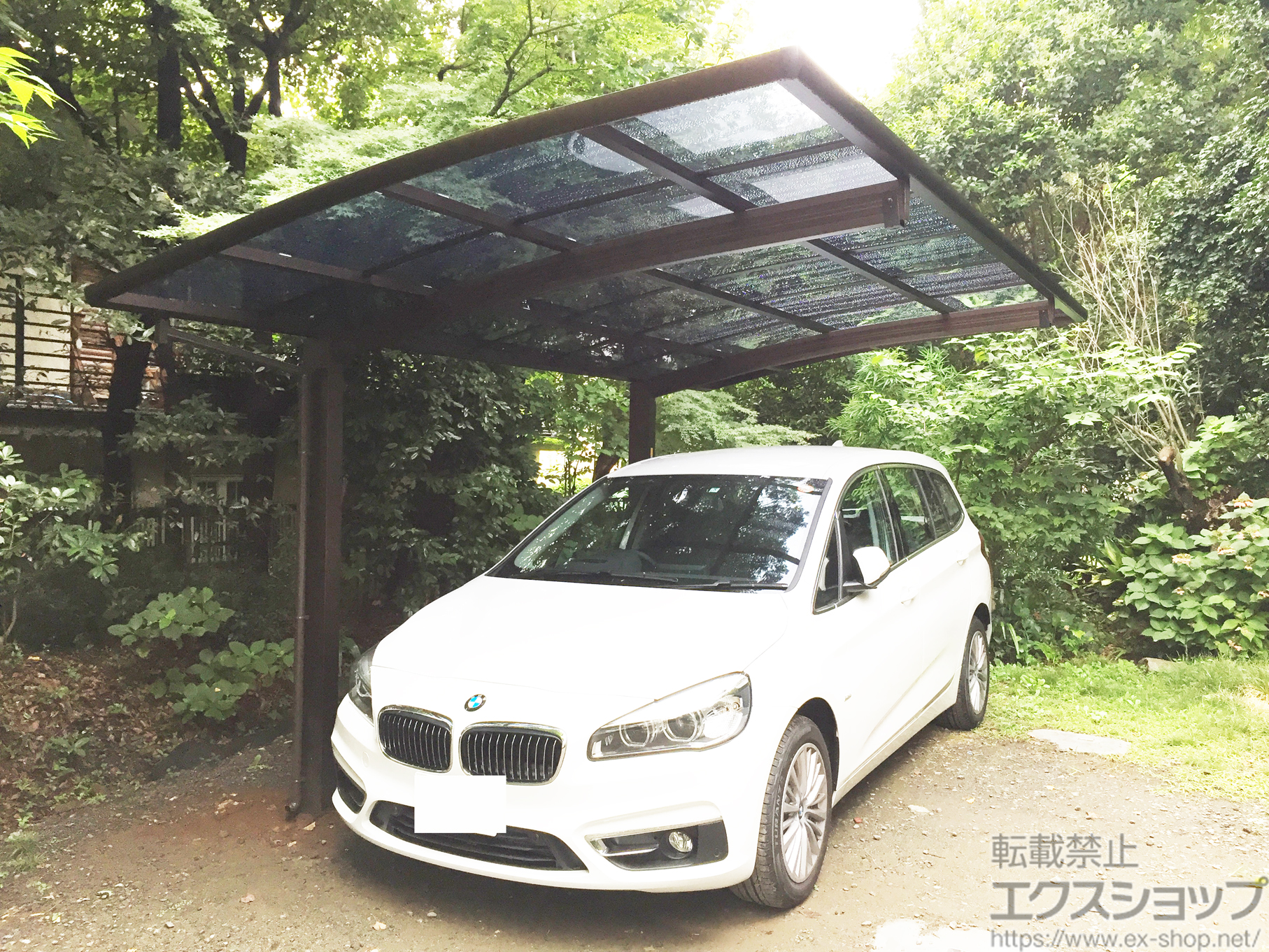 東京都渋谷区ののカーポート レイナポートグラン　積雪〜20cm対応 施工例