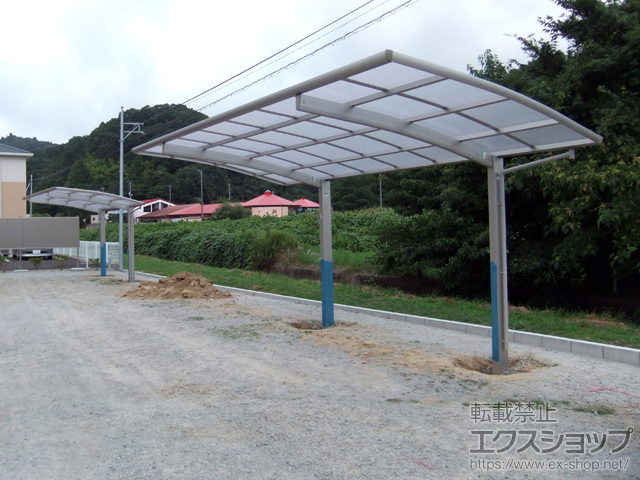 福島県いわき市ののカーポート レイナポートグラン　積雪〜20cm対応 施工例