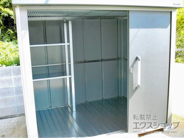 愛媛県伊予市のの物置・屋外倉庫 エスケーエイト SK8-100 一般型 施工例