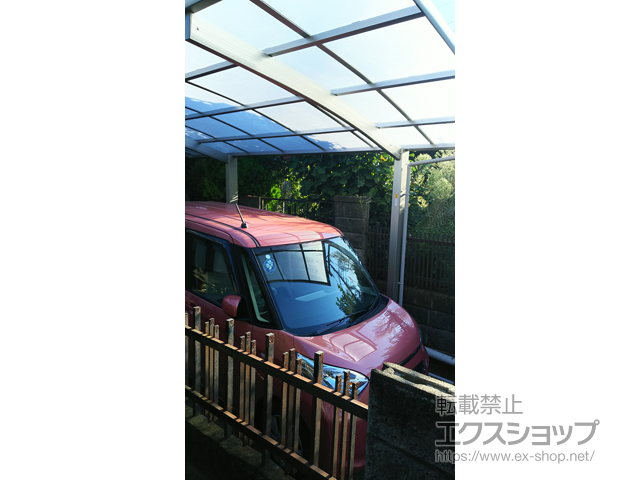 茨城県古河市ののカーポート レイナポートグラン　積雪〜20cm対応 施工例