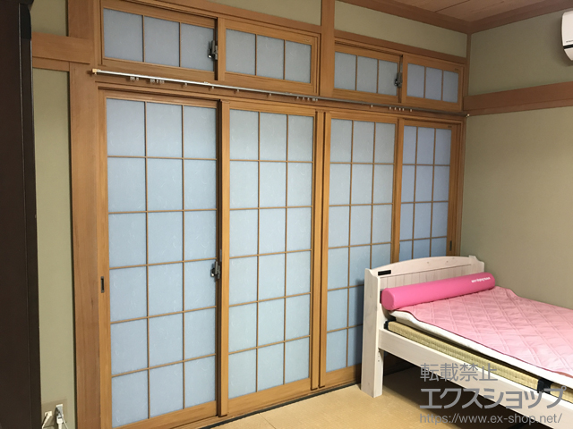 宮城県仙台市のの二重窓（内窓） インプラス ダストバリア仕様 引違い窓 4枚建 施工例