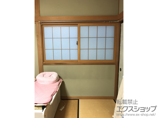 宮城県仙台市のの二重窓（内窓） インプラス ダストバリア仕様 引違い窓 2枚建 施工例