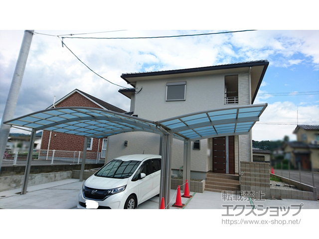 大分県大分市ののカーポート レイナツインポートグラン　積雪〜20cm対応 施工例