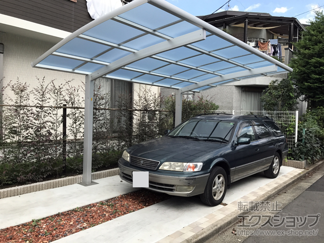 東京都三鷹市ののカーポート レイナポートグランZ　積雪〜20cm対応 施工例