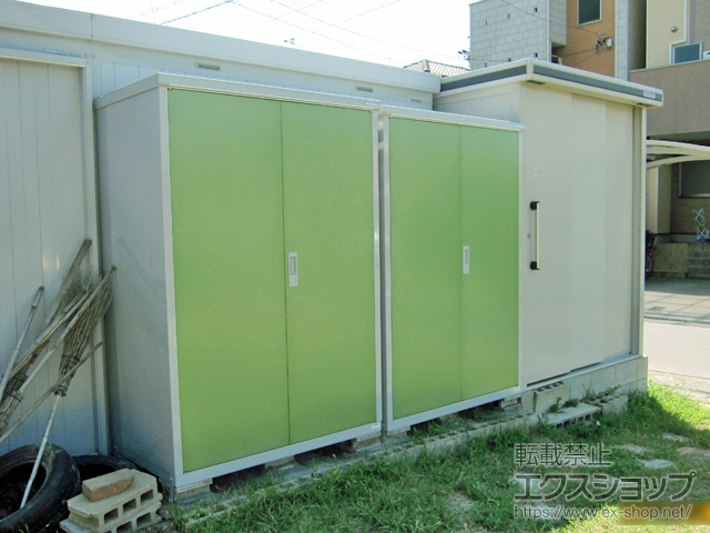 愛知県名古屋市のの物置・屋外倉庫 アイビーストッカー　BJX-137E BJX-137E-LG 施工例