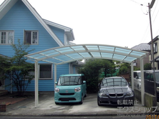 東京都八王子市ののカーポート レイナツインポートグラン　積雪〜20cm対応 施工例