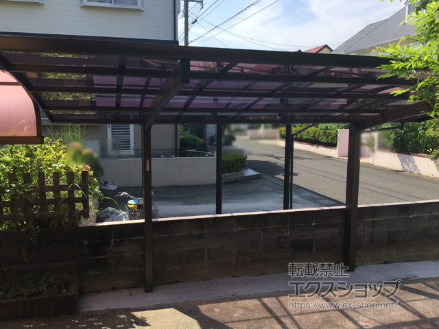 宮崎県宮崎市ののカーポート レイナポートグラン　積雪〜20cm対応 施工例