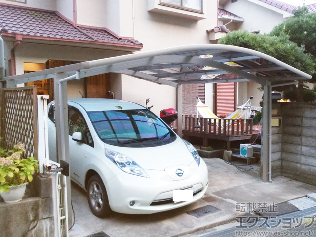 大阪府高槻市ののカーポート レイナツインポートグラン　積雪〜20cm対応 施工例