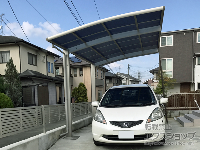 熊本県熊本市ののカーポート レイナポートグラン　積雪〜20cm対応 施工例