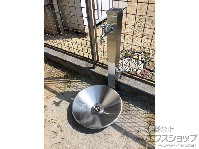 愛知県春日井市のの立水栓・ガーデンシンク スプレスタンド70 施工例