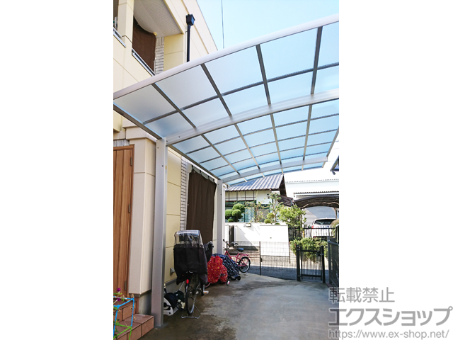 大阪府東大阪市ののカーポート レイナポートグラン　積雪〜20cm対応 施工例