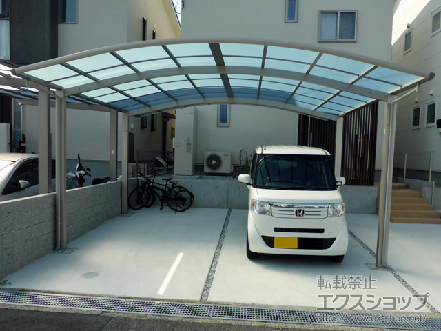 高知県高知市ののカーポート レイナツインポートグラン　積雪〜20cm対応 施工例