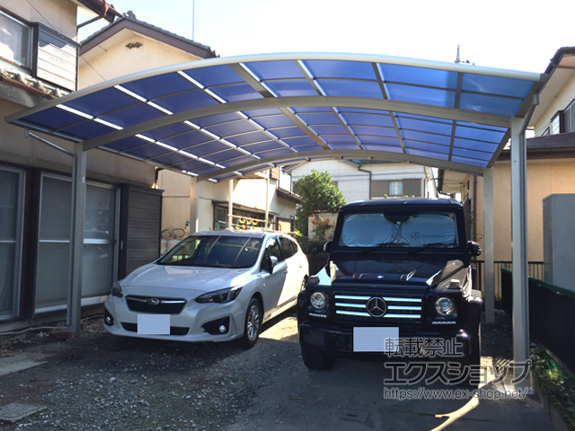 群馬県太田市ののカーポート レイナツインポートグラン　積雪〜20cm対応 施工例