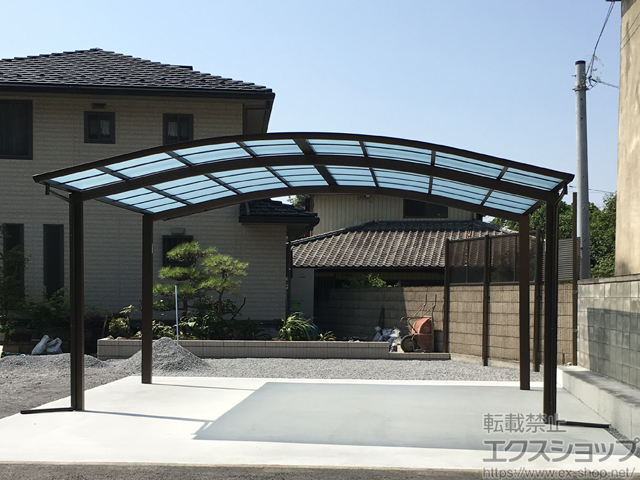 栃木県佐野市ののカーポート レイナツインポートグラン　積雪〜20cm対応 施工例