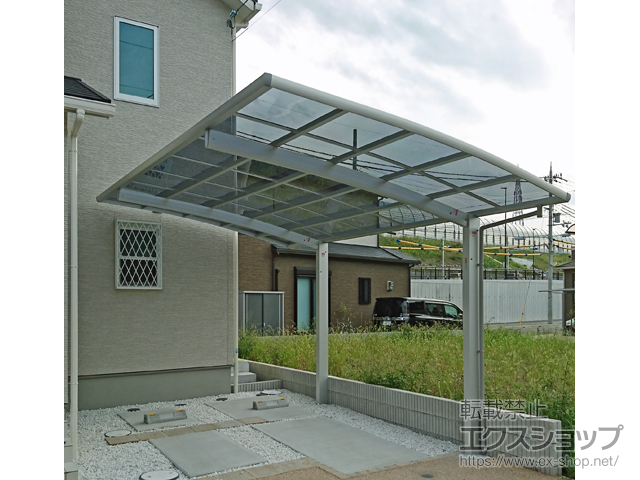 大阪府高槻市ののカーポート レイナポートグラン 積雪〜20cm対応 施工例