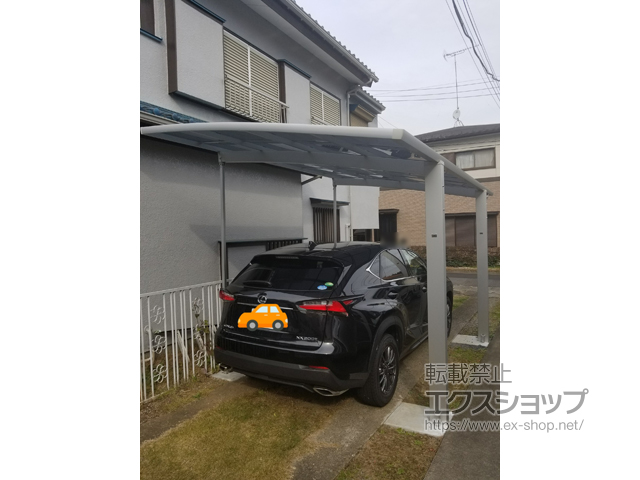 東京都八王子市ののカーポート カムフィエース 積雪〜20cm対応 施工例