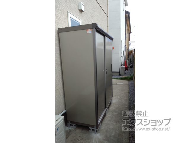 栃木県小山市のの物置・屋外倉庫 ナイソーシスター 一般型 1500×700×1920 KMX-157E 施工例
