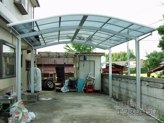 千葉県印西市ののカーポート レイナツインポートグラン　積雪〜20cm対応 施工例