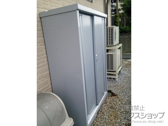 神奈川県横浜市のの物置・屋外倉庫 シンプリー 一般型( MJX-115D-P-FS) 施工例