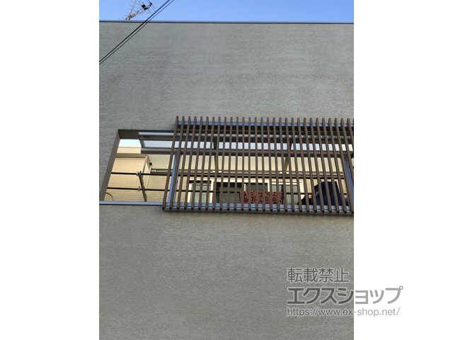 大阪府大阪市ののバルコニー・ベランダ屋根 ヴェクターテラス F型 屋根タイプ 単体 積雪〜20cm対応 施工例