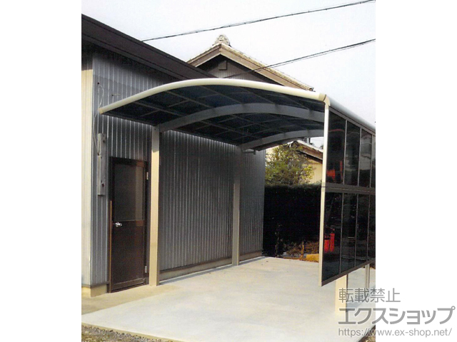 岐阜県海津市ののカーポート レイナワンポートグラン　積雪〜20cm対応 施工例