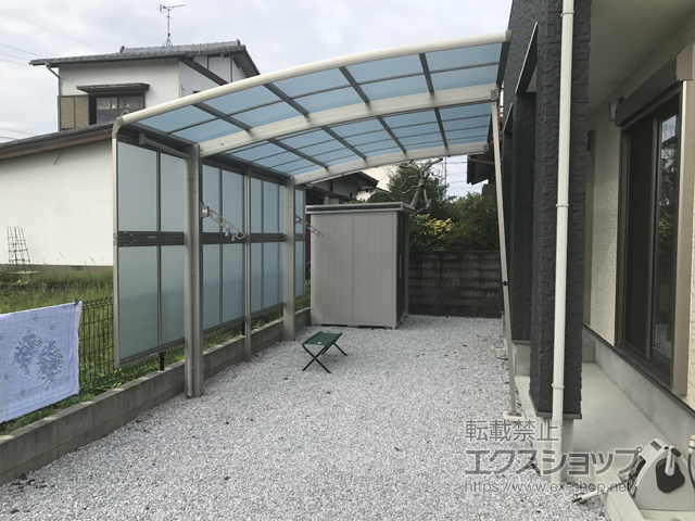 佐賀県三養基郡みやき町ののカーポート レイナポートグラン　積雪〜20cm対応 施工例