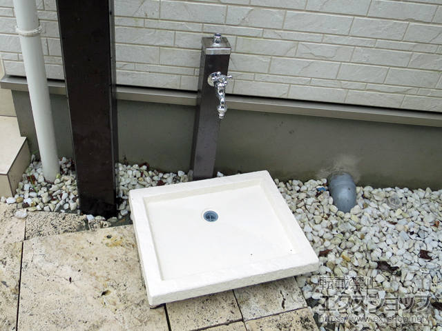 東京都西東京市のの立水栓・ガーデンシンク スプレ 施工例