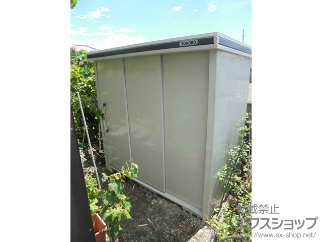 静岡県静岡市のの物置・屋外倉庫 エルモ 一般型(LMD-2211-CB) 施工例