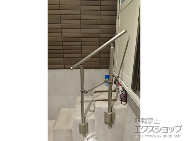 埼玉県さいたま市ののフェンス・柵 パルトナーUDフェンス2型(手すり) 横格子タイプ 施工例