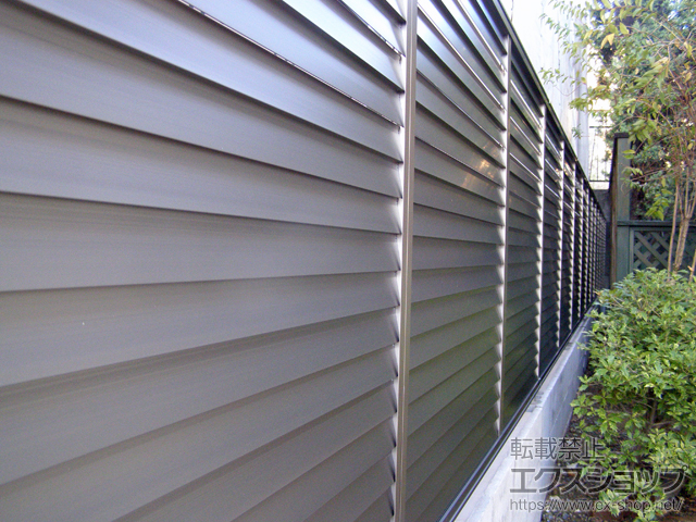 兵庫県宝塚市ののフェンス・柵 プレスタフェンス8型 フリーポールタイプ　 施工例