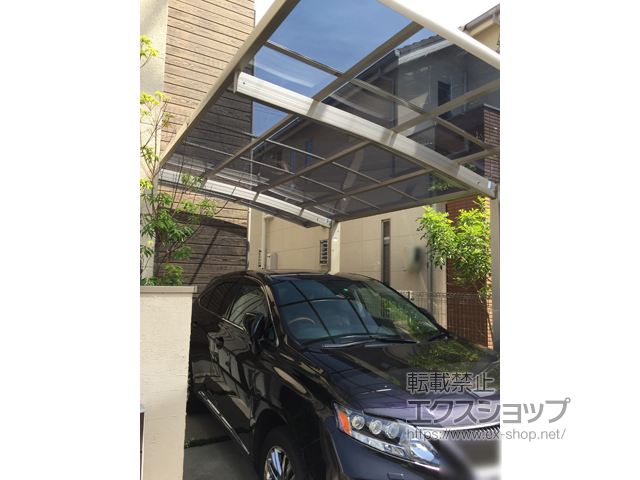 大阪府枚方市ののカーポート レイナポートグラン　積雪〜20cm対応 施工例