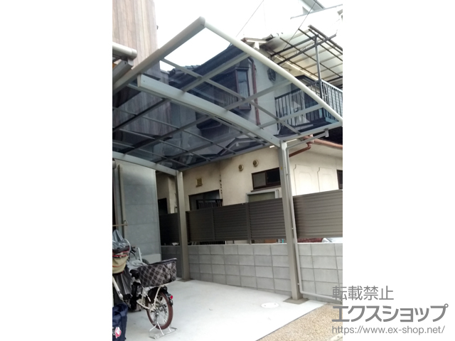 京都府京都市ののカーポート レイナポートグラン 積雪〜20cm対応 施工例