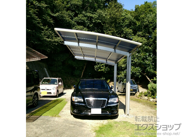 静岡県田方郡函南町ののカーポート レイナポートグラン　積雪〜20cm対応 施工例