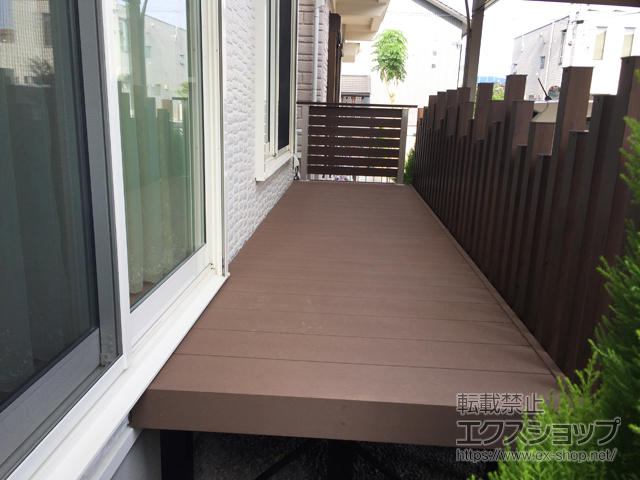 静岡県駿東郡長泉町ののウッドデッキ リウッドデッキ 200 施工例