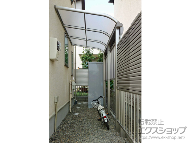 千葉県柏市ののテラス屋根 ヴェクターテラス R型 テラスタイプ 単体 積雪〜20cm対応 施工例