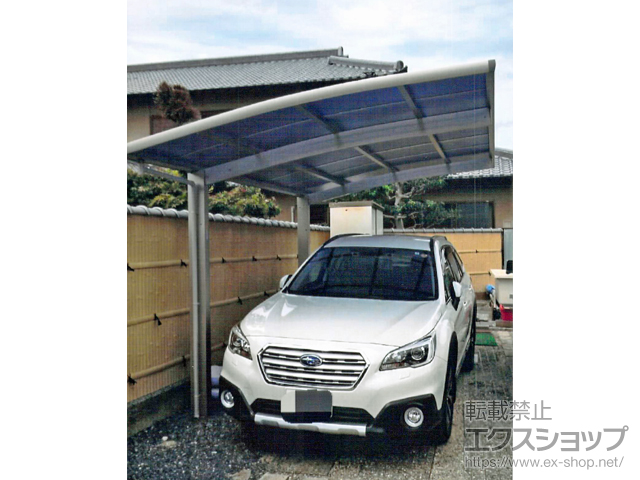 大阪府茨木市ののカーポート レイナポートグラン　積雪〜20cm対応 施工例