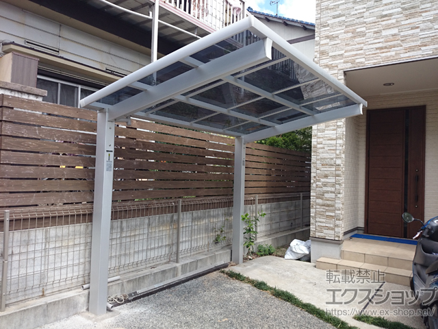 福岡県北九州市ののサイクルポート・駐輪場 カムフィエース ミニ 積雪〜20cm対応 施工例